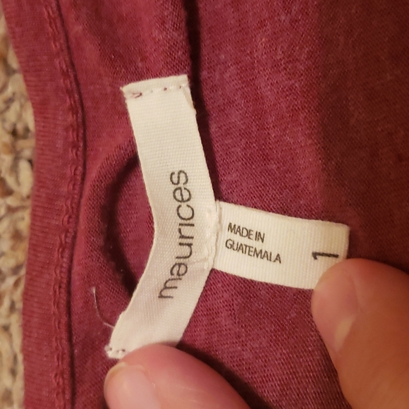 GUC Maurices Tee Size 1X - Picture 2 of 2